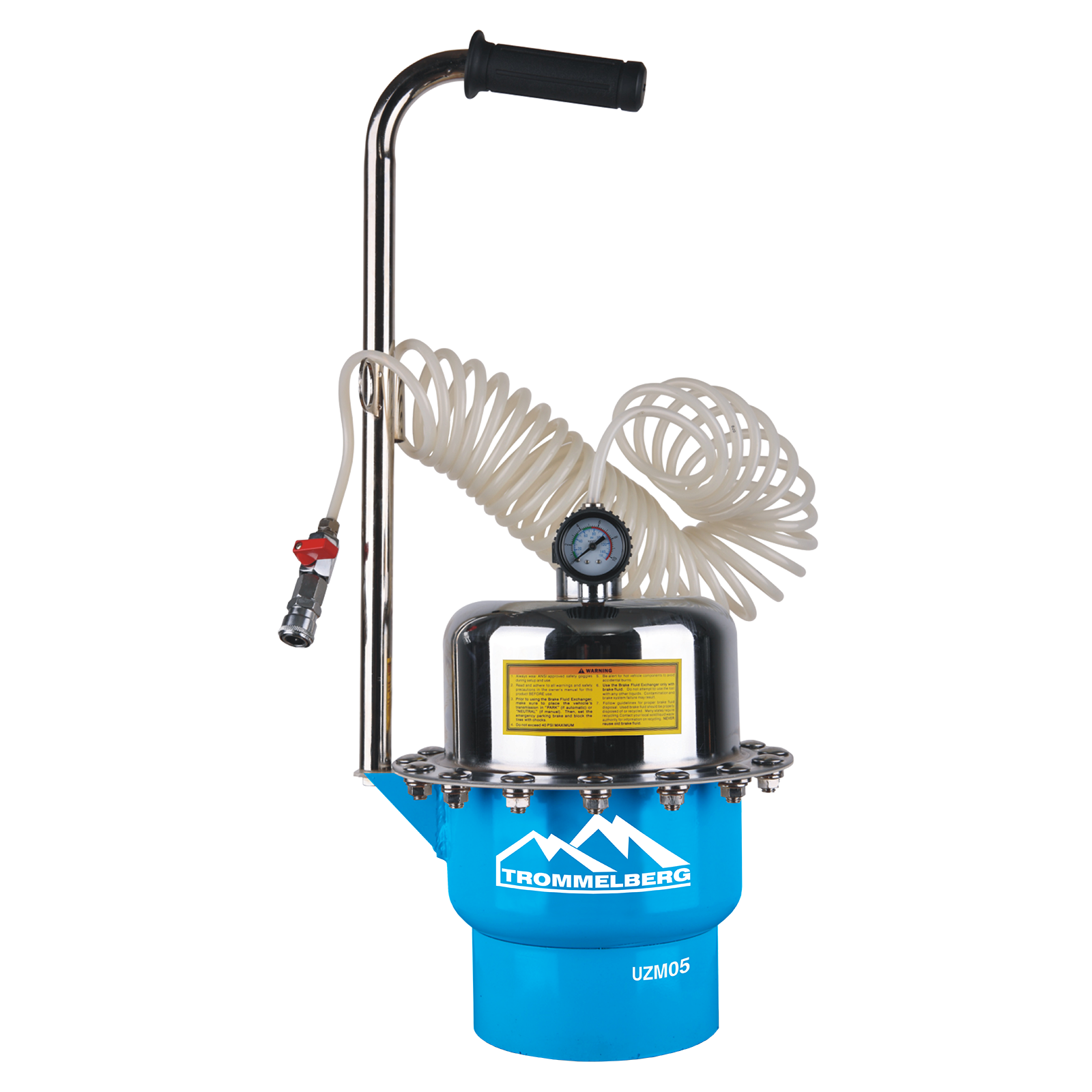 Установка для замены тормозной жидкости TROMMELBERG UZM05 пневматическая