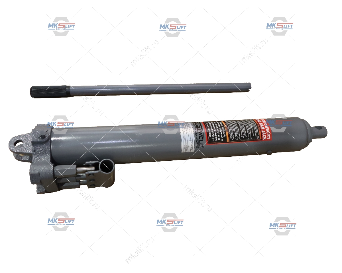 Цилиндр гидравлический с двухтактным насосом 8 т KraftWell  арт. KRWC3DCYL