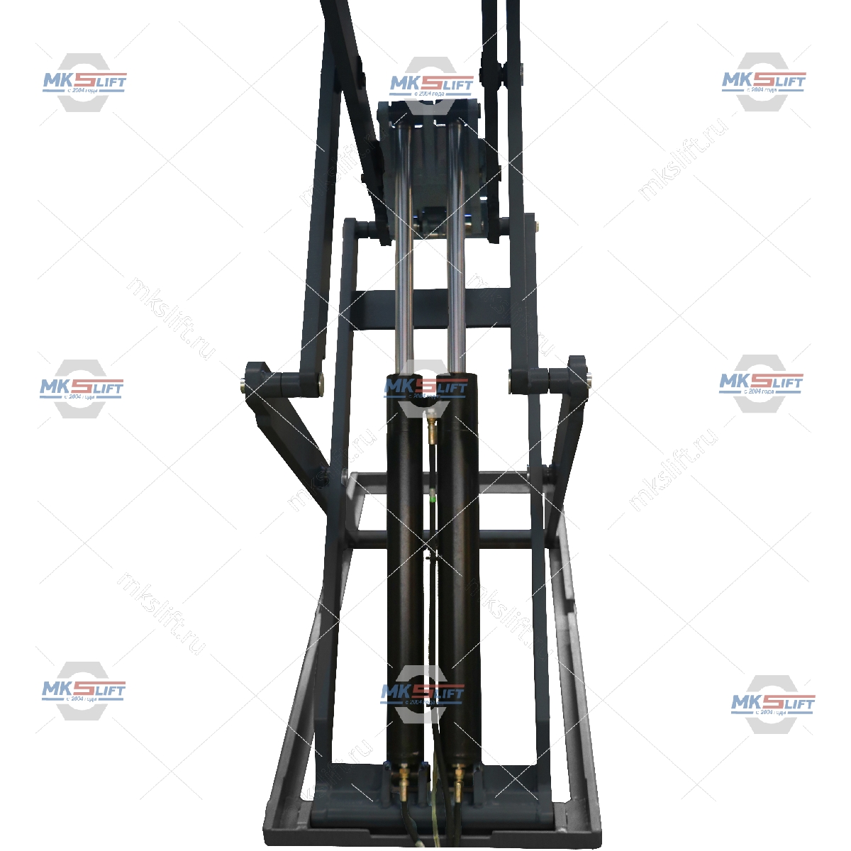 Подъёмник ножничный короткий напольный г/п 3500 кг. KraftWell  арт. KRW350SF