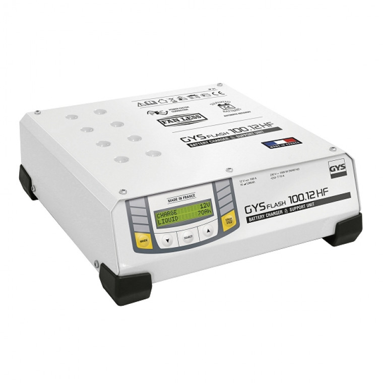Устройство зарядное инверторное GYSFLASH 100-12 HF (1200 Ач)