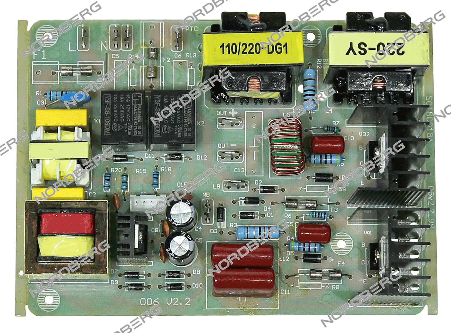 Плата DG1_TD для NU13 NORDBERG