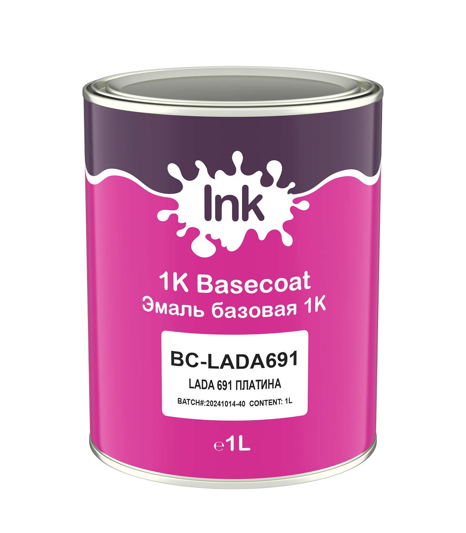 Базовая эмаль INK LADA 691 Платина (1 л)