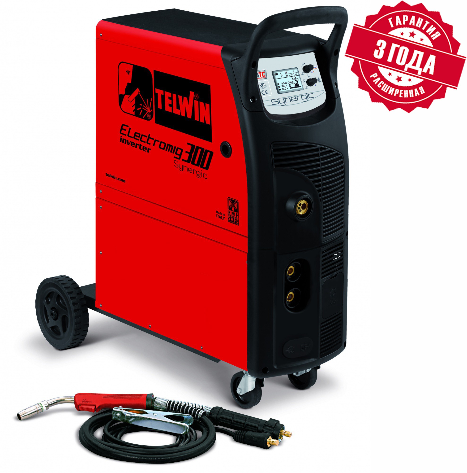 Техносоюз Сварочный полуавтомат ELECTROMIG 300 SYNERGIC 400V