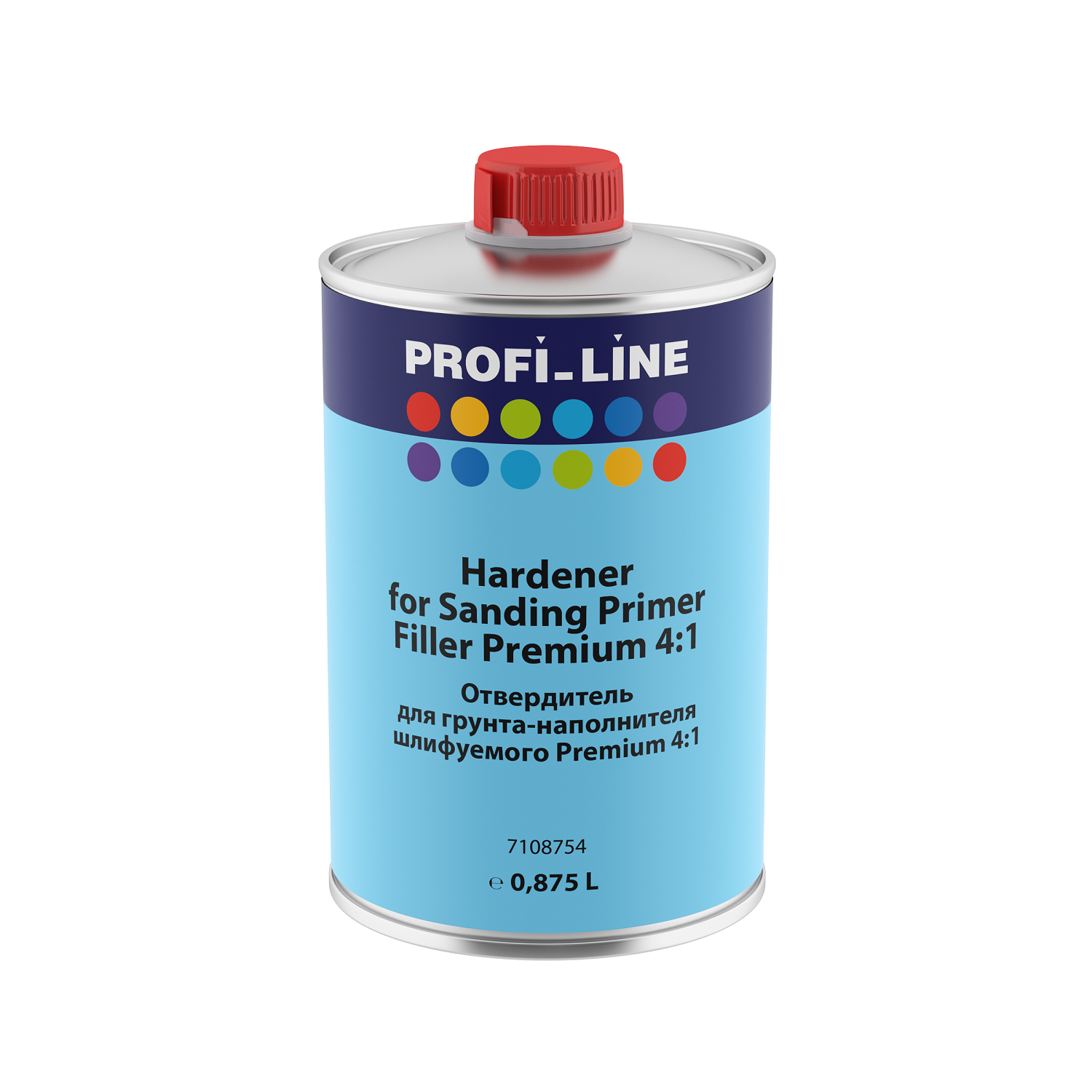 Отвердитель для грунта-наполнителя PROFI_LINE PREMIUM шлифуемого 4:1 (0.875 л)