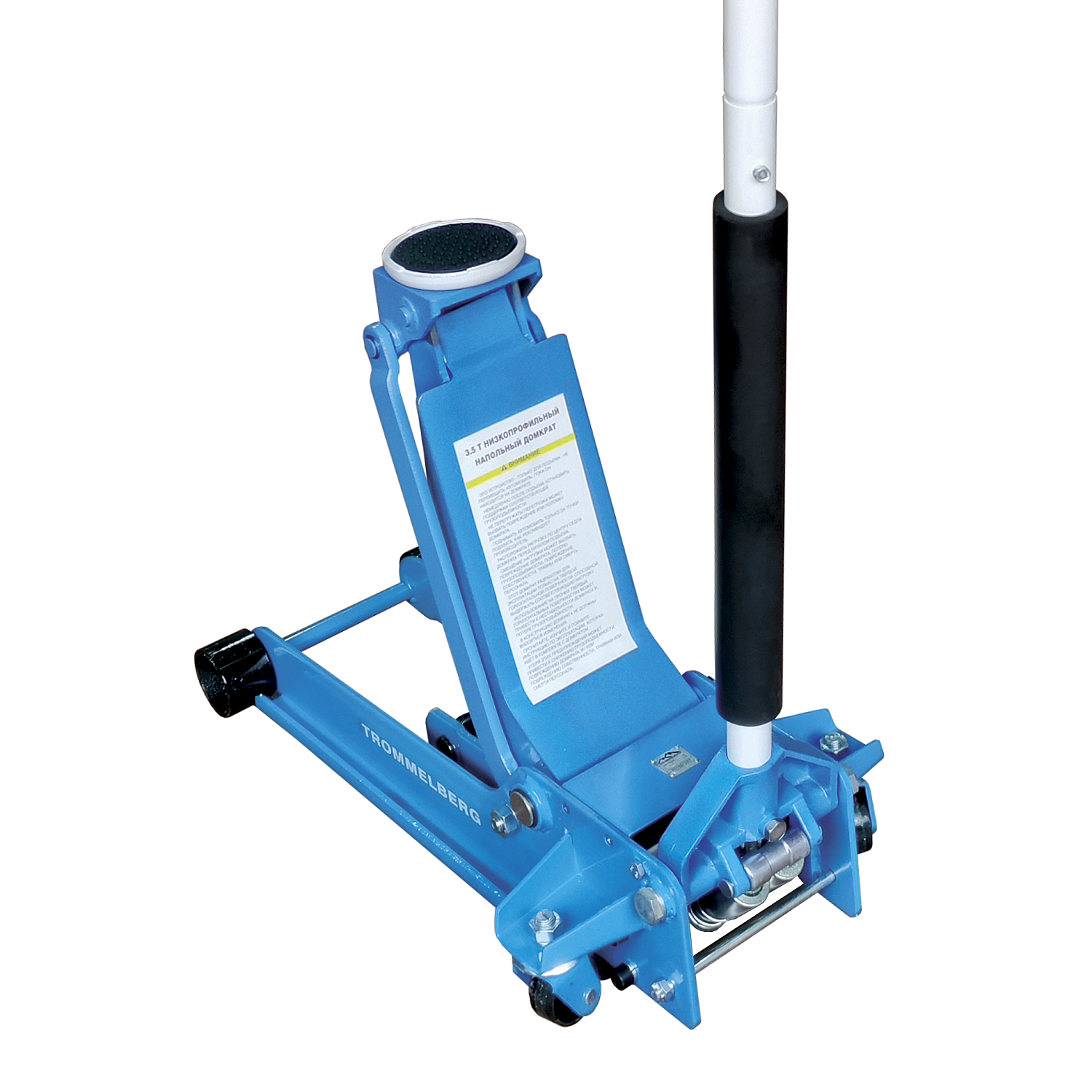 Домкрат гидравлический подкатной на 3.5 тонны TROMMELBERG XRD0337L (90/550 мм)