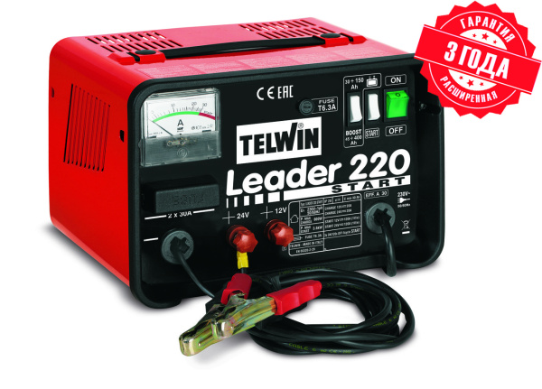Техносоюз Пуско-зарядное устройство LEADER 220 START 230V