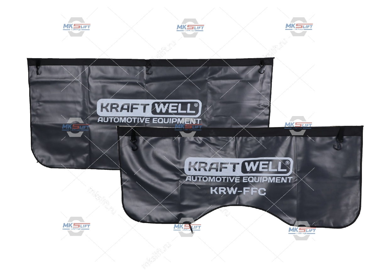 Накидки магнитные на крыло (2 шт) и бампер 1 (шт) KraftWell  арт. KRW-FBFC