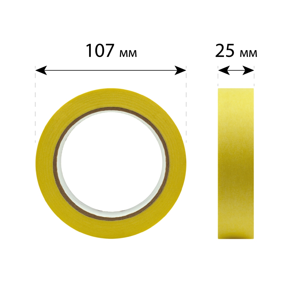 Лента маскировочная IQ 80° стандарт (25 мм X 40 м)