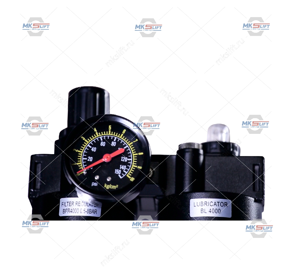Фильтр-редуктор-лубрикатор, 1/2" KraftWell  арт. KRW1771.2A12