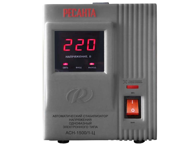 Техносоюз Стабилизатор напряжения РЕСАНТА ACH-1500/1-Ц
