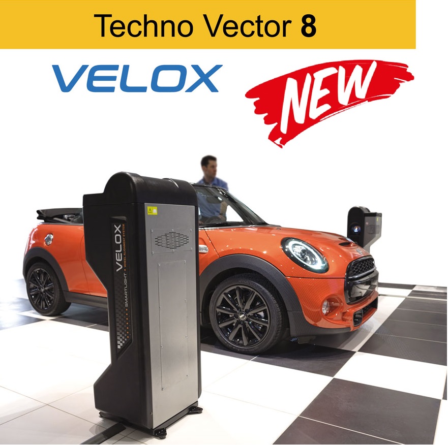 Техносоюз T8102 VELOX  бесконтактный стенд сход развал Техно Вектор