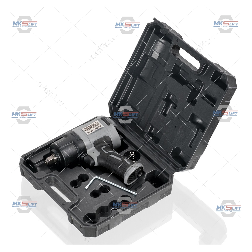 Гайковерт пневматический ударный  1/2", 1300 Нм KraftWell  арт. KRW1280IW