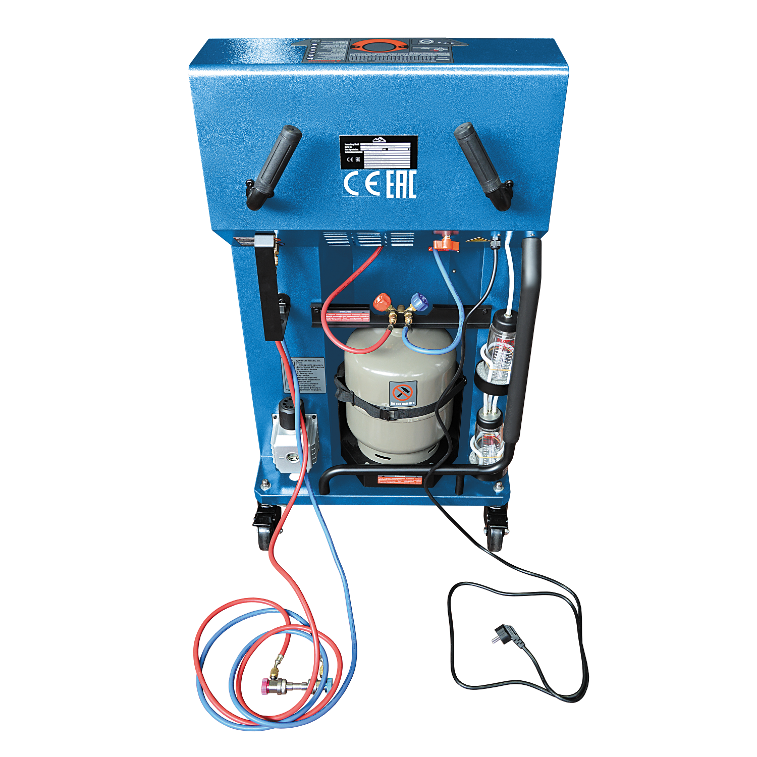 Установка для обслуживания автокондиционеров полуавтомат TROMMELBERG OC121B