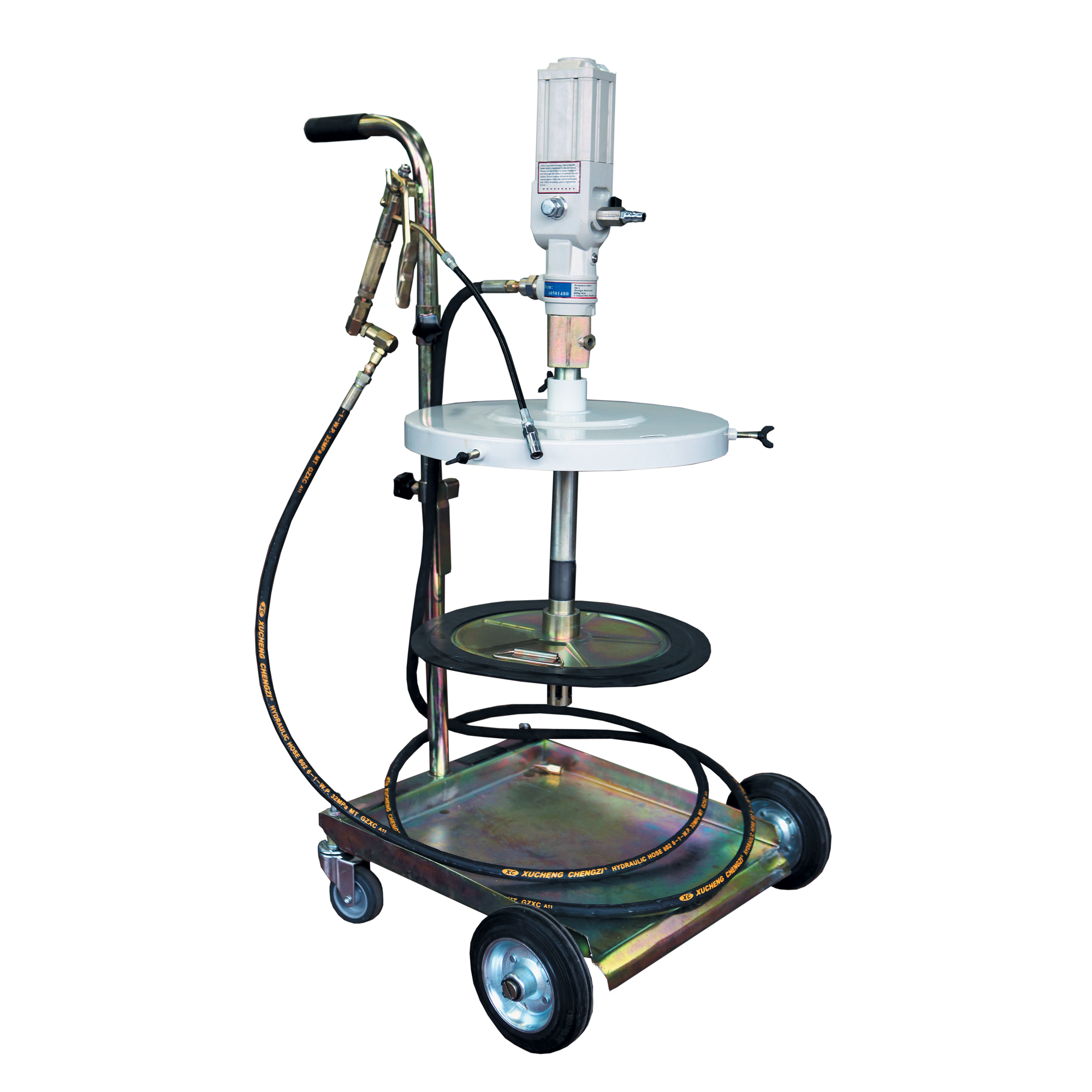 Нагнетатель густых смазок пневматический TROMMELBERG UZM2060 для бочек 50-60 л