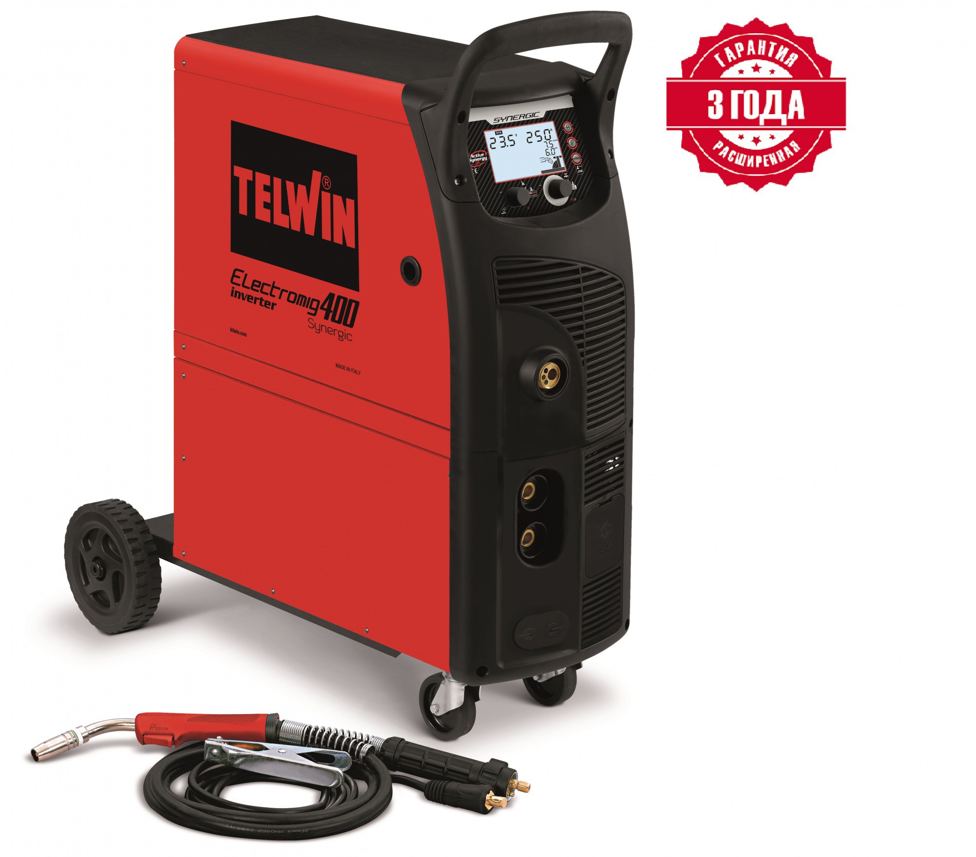 Техносоюз Сварочный полуавтомат ELECTROMIG 400 SYNERGIC 400V