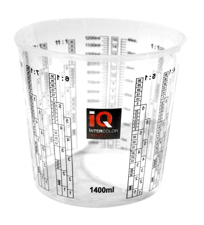 Ёмкость пластиковая IQ для смешивания красок на 1400 мл (200 шт.)