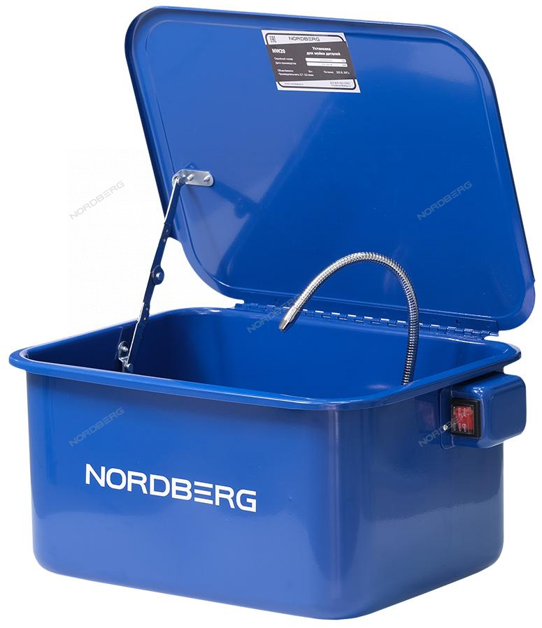Установка для мойки деталей с электрическим насосом, 19 л NORDBERG
