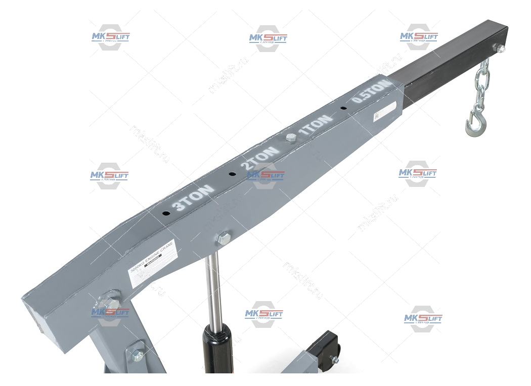 Кран нескладной г/п 3000 кг. KraftWell  арт. KRWC10