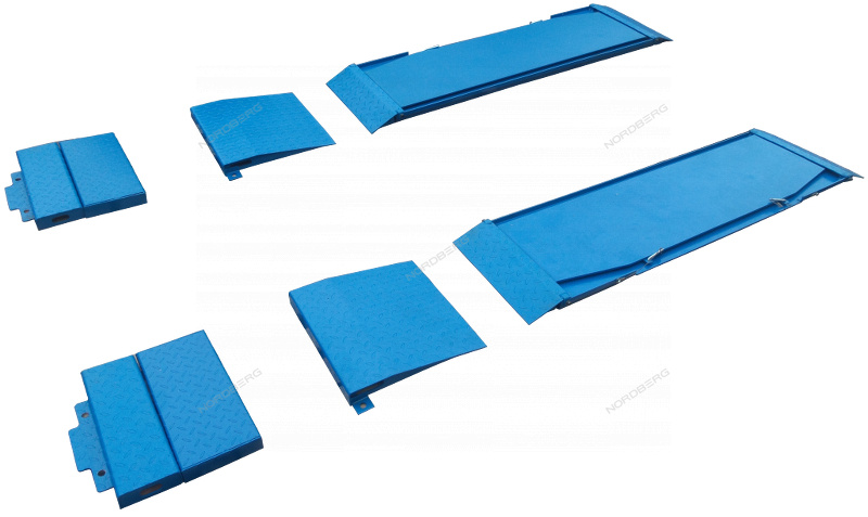 Трапы напольные для стенда сход-развала NORDBERG