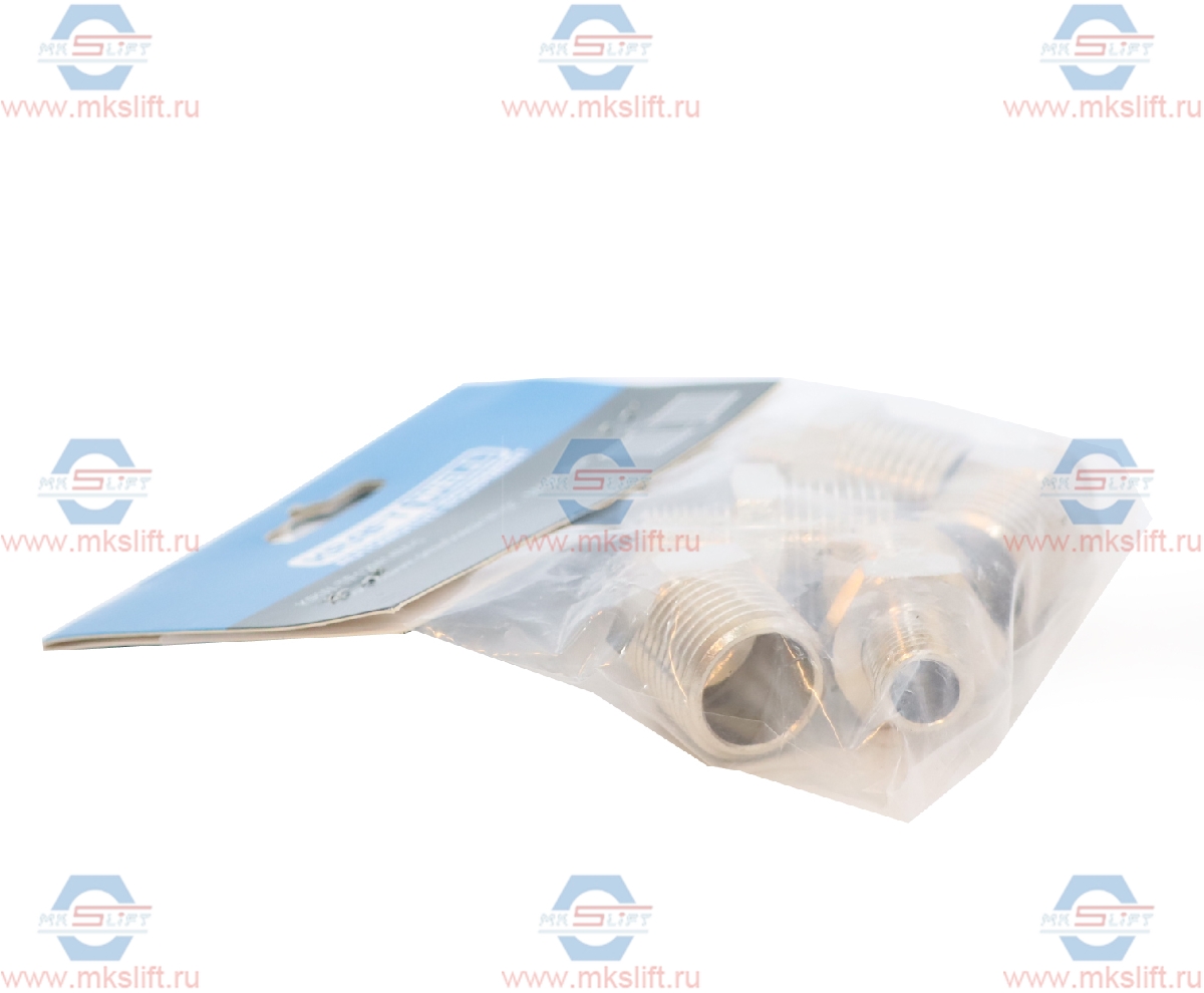 Переходник резьбовой M1/2" - M1/4", 5 шт KraftWell  арт. KRW-TF12M14M-5