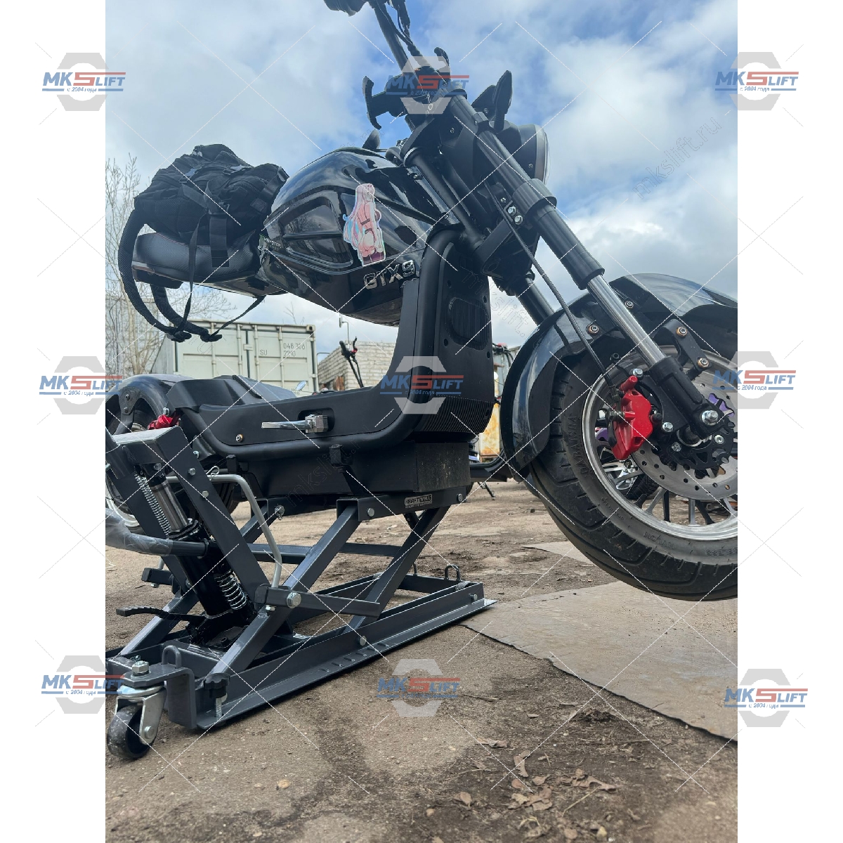 Домкрат для мотоциклов г/п 680 кг KraftWell  арт. KRWMJ5