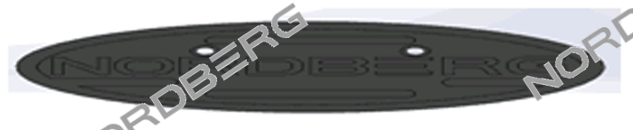 Отбойник резиновый для подъемников N4120B/N4120H/N4120H1-4T NORDBERG
