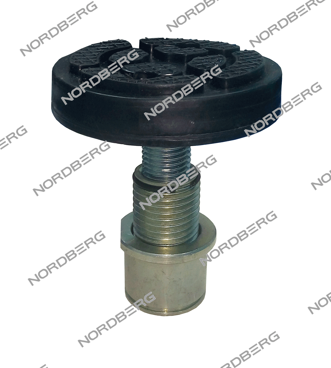 Насадка резиновая с металлическим основанием на лапы для подъемника NORDBERG N4123A-4,5T