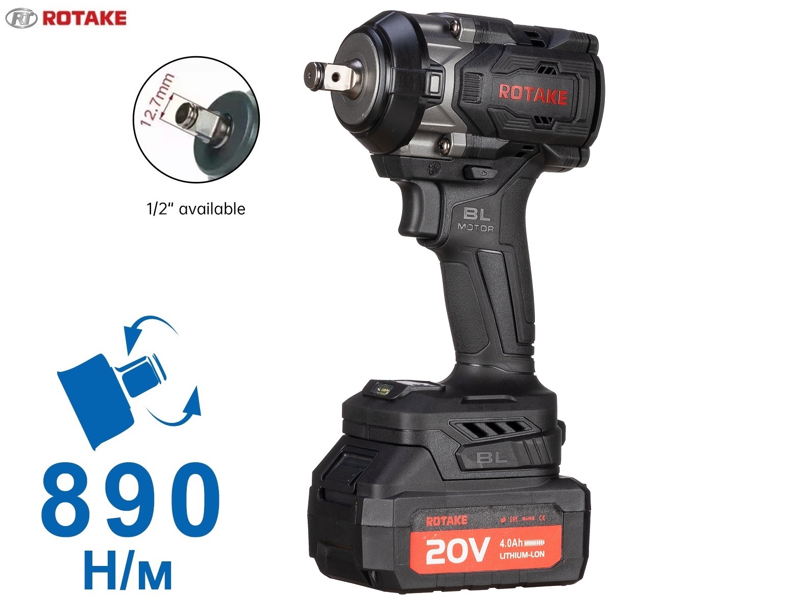 Техносоюз RC8802 Гайковерт аккумуляторный