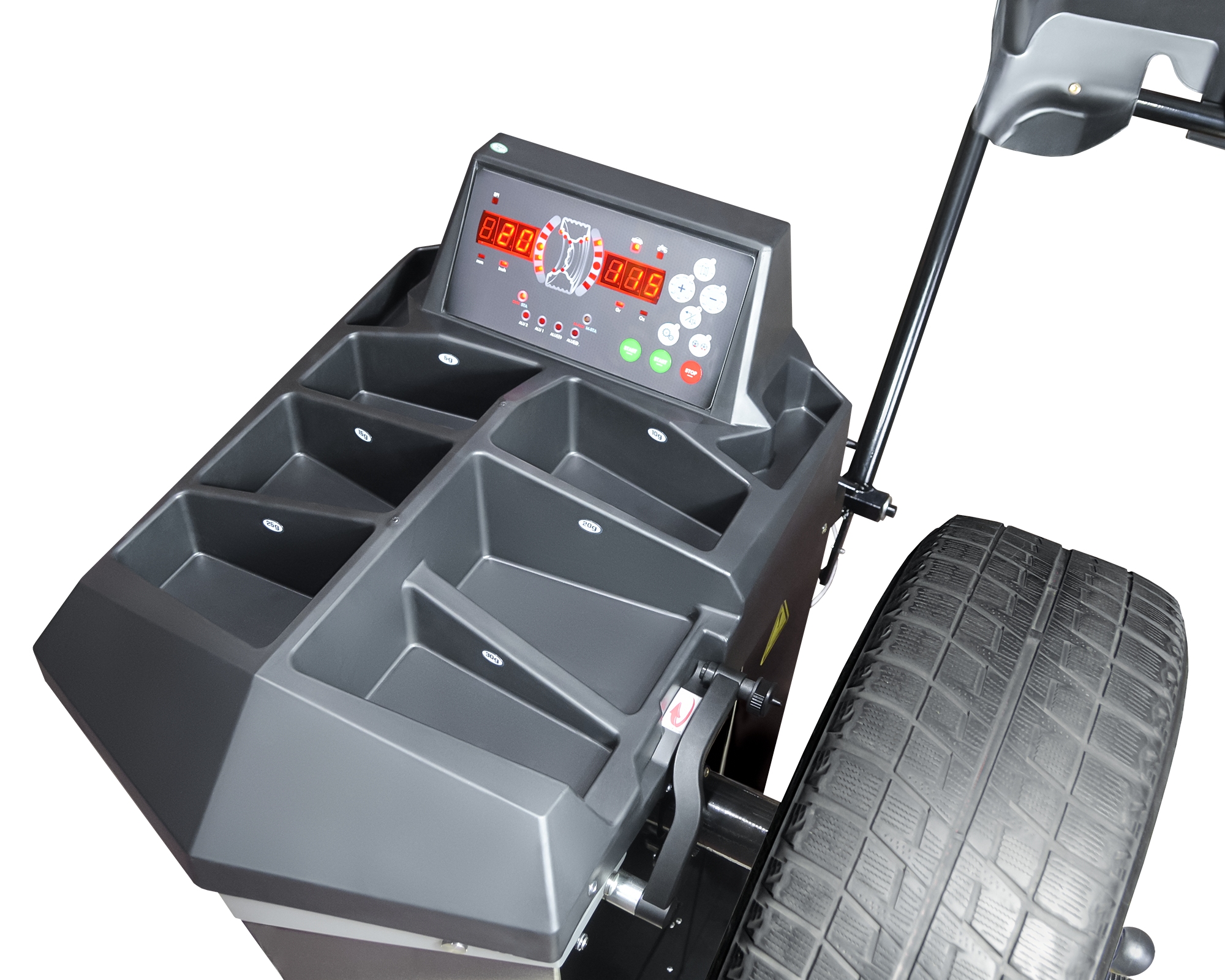 Станок балансировочный TROMMELBERG CB1960E с автовводом (для колёс до 70 кг)