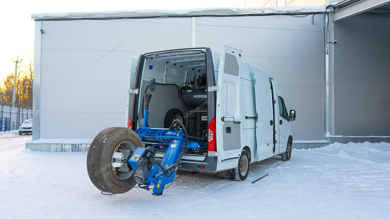 Станок шиномонтажный мобильный для грузовых авто NORDBERG
