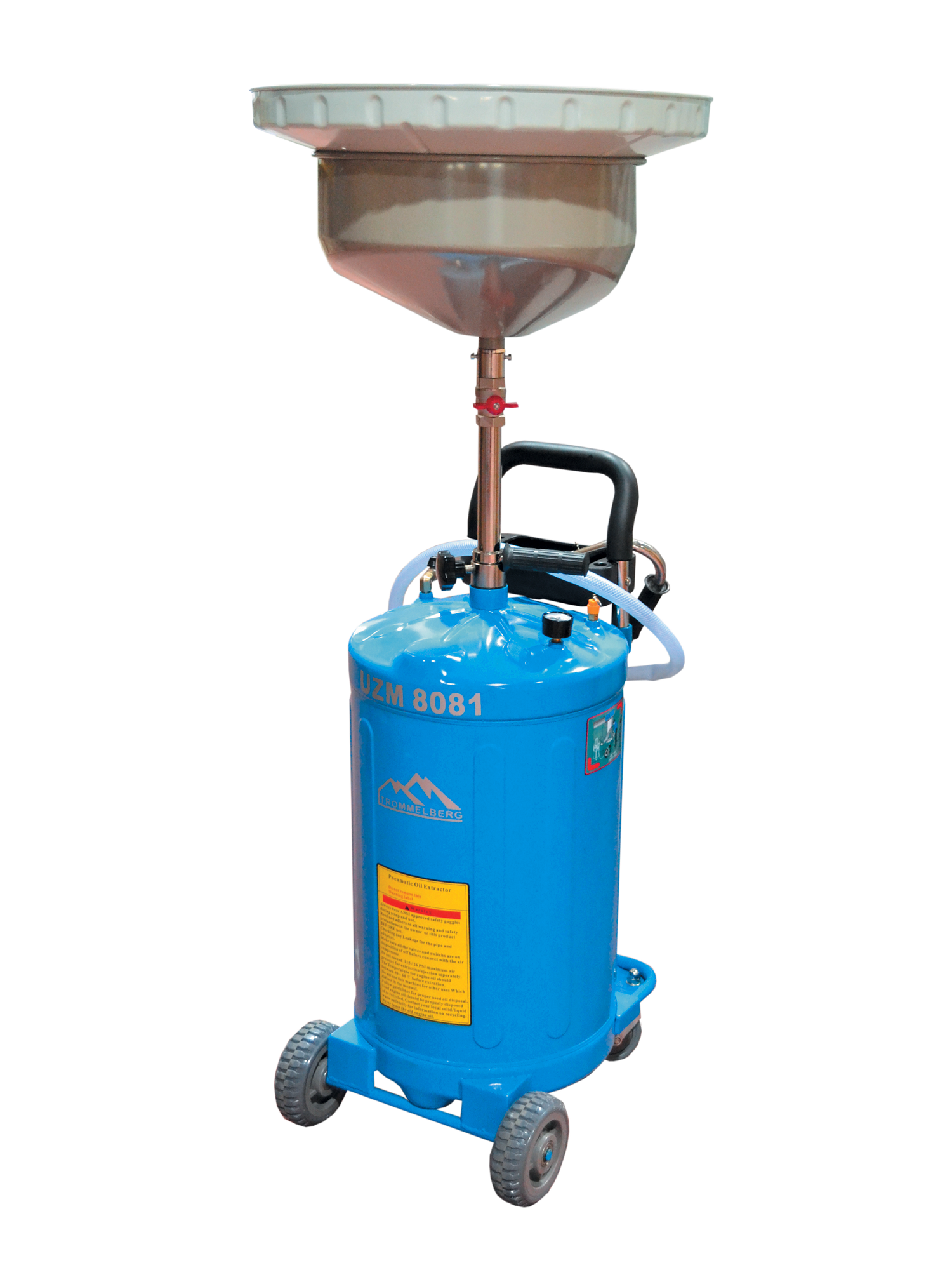 Установка для слива отработанного масла TROMMELBERG UZM8081 с подъёмной ванной