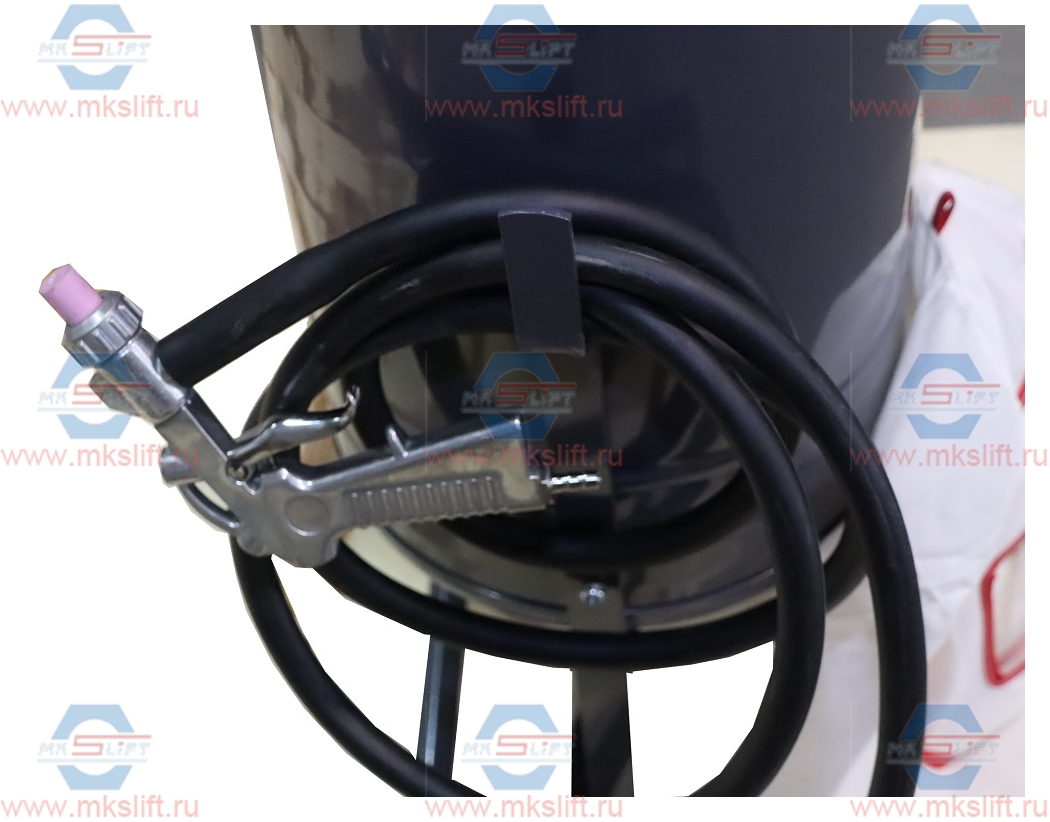 Установка пескоструйная, открытый бак для песка 28 л KraftWell  арт. KRW-SB28T