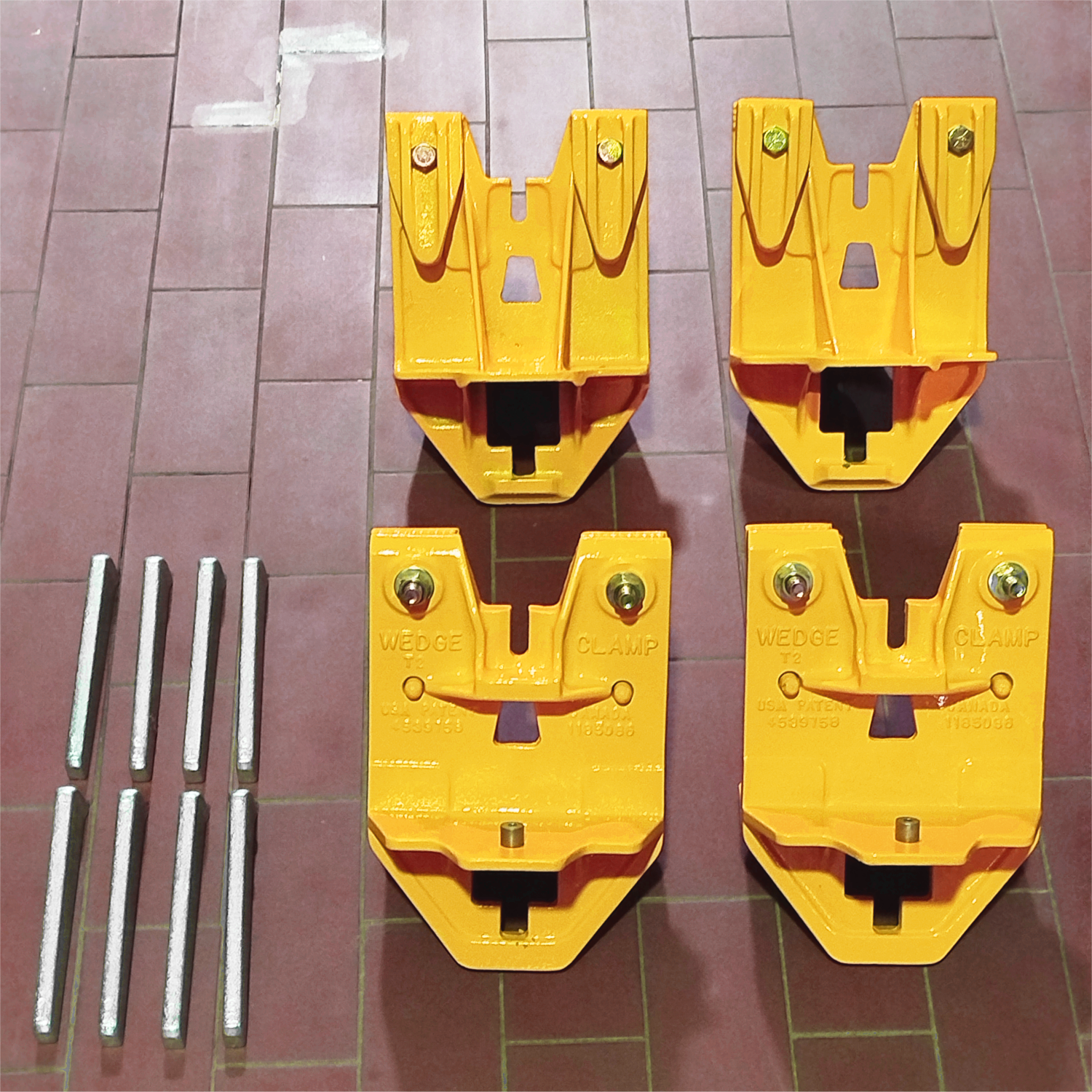 Комплект зажимов для анкерной системы WEDGE CLAMP (4 шт.)