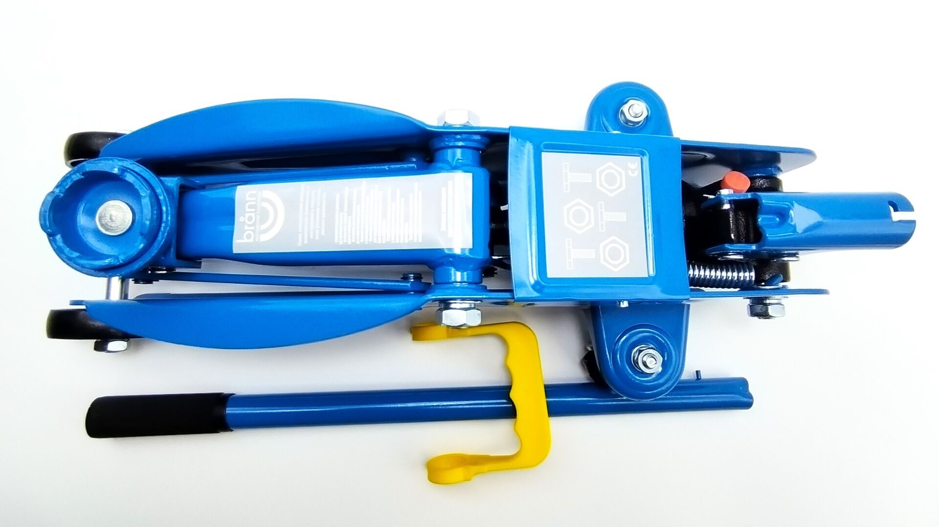 Домкрат подкатной гидравлический в кейсе BRANN BRJ-2