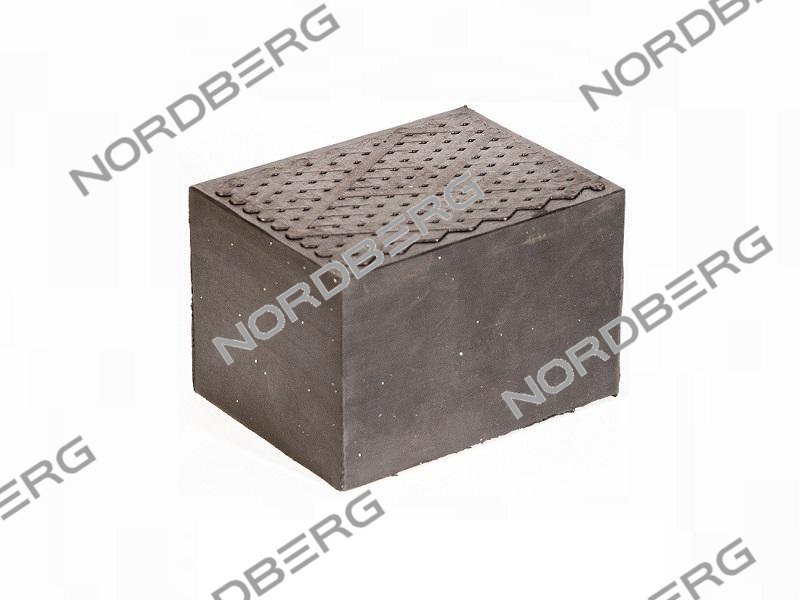 Накладка резиновая для ножничных подъемников NORDBERG