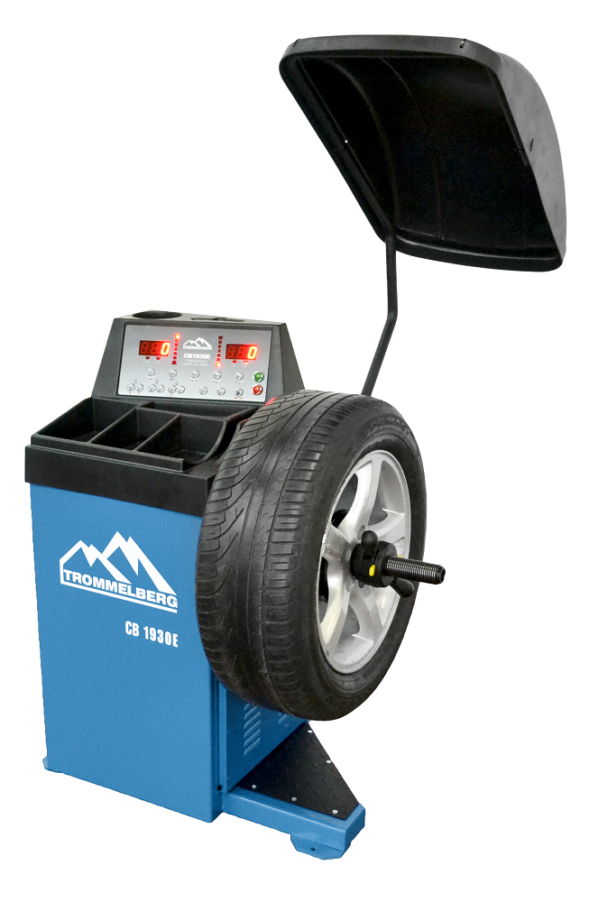 Балансировочный станок TROMMELBERG CB1930E с LED-дисплеем и механической линейкой