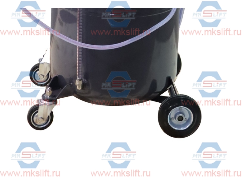 Установка для мойки деталей мобильная пневматическая KraftWell  арт. KRW1971