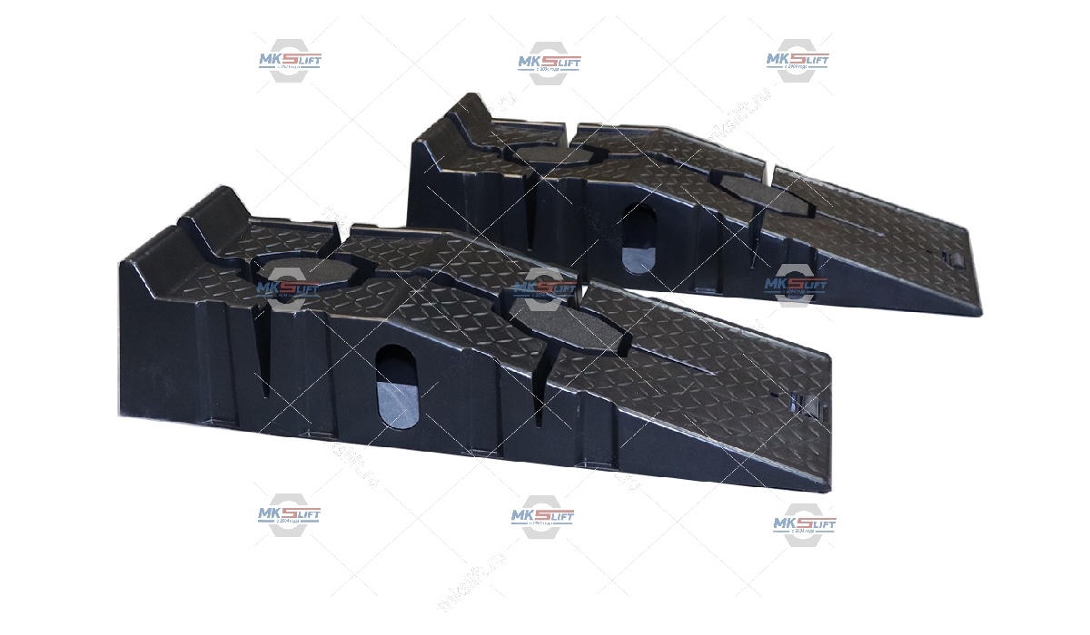 Трапы заездные пластиковые 2 шт. г/п 2500 кг. KraftWell  арт. KRW-CPR