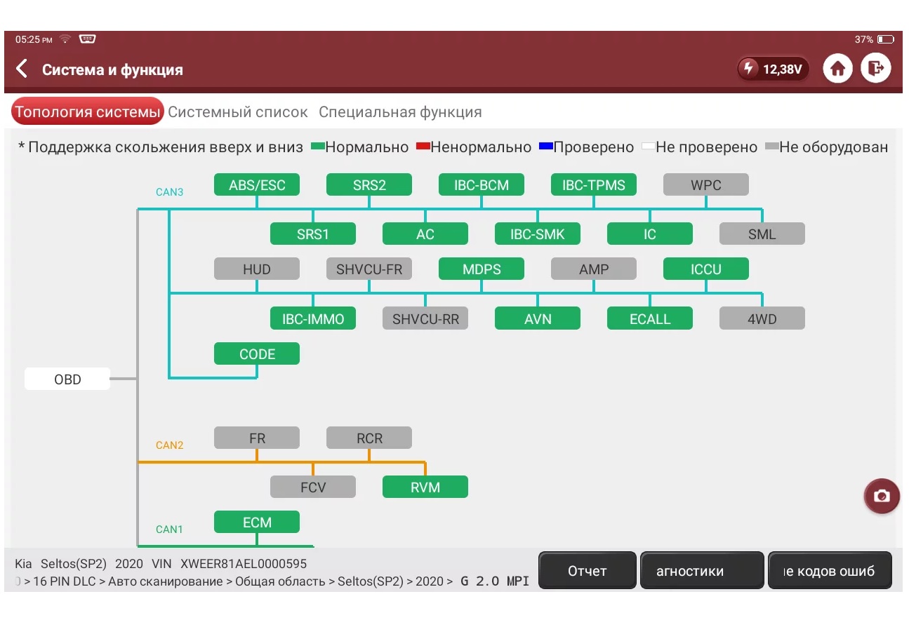 Техносоюз Сканер диагностический 10" THINKTOOL Master X для легковых автомобилей