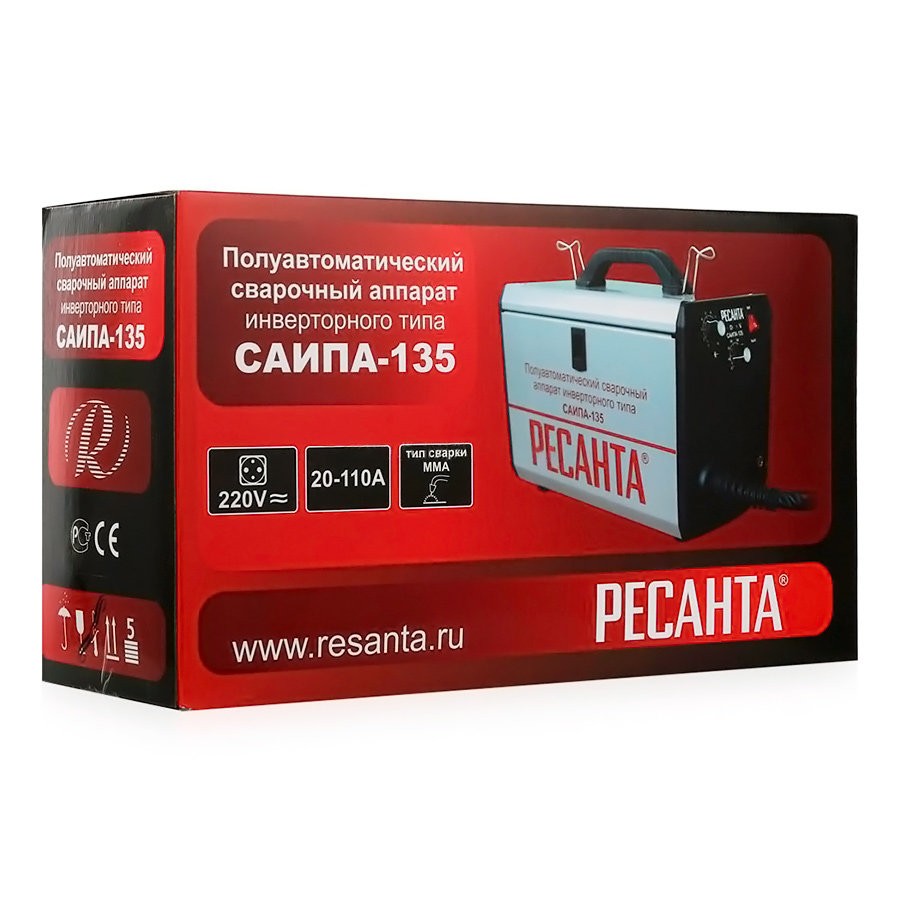 Техносоюз Сварочный аппарат РЕСАНТА САИПА-135