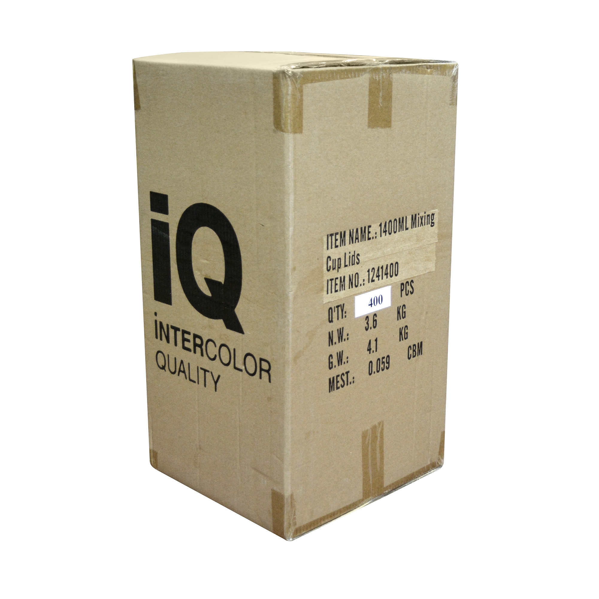 Крышка для пластиковой мерной ёмкости IQ  1400 мл (400 шт.)