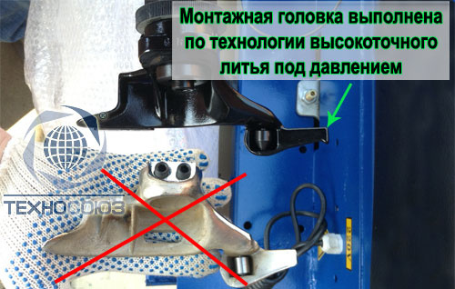 Техносоюз TS24AC Станок шиномонтажный полуавтомат с бустером (380 V)