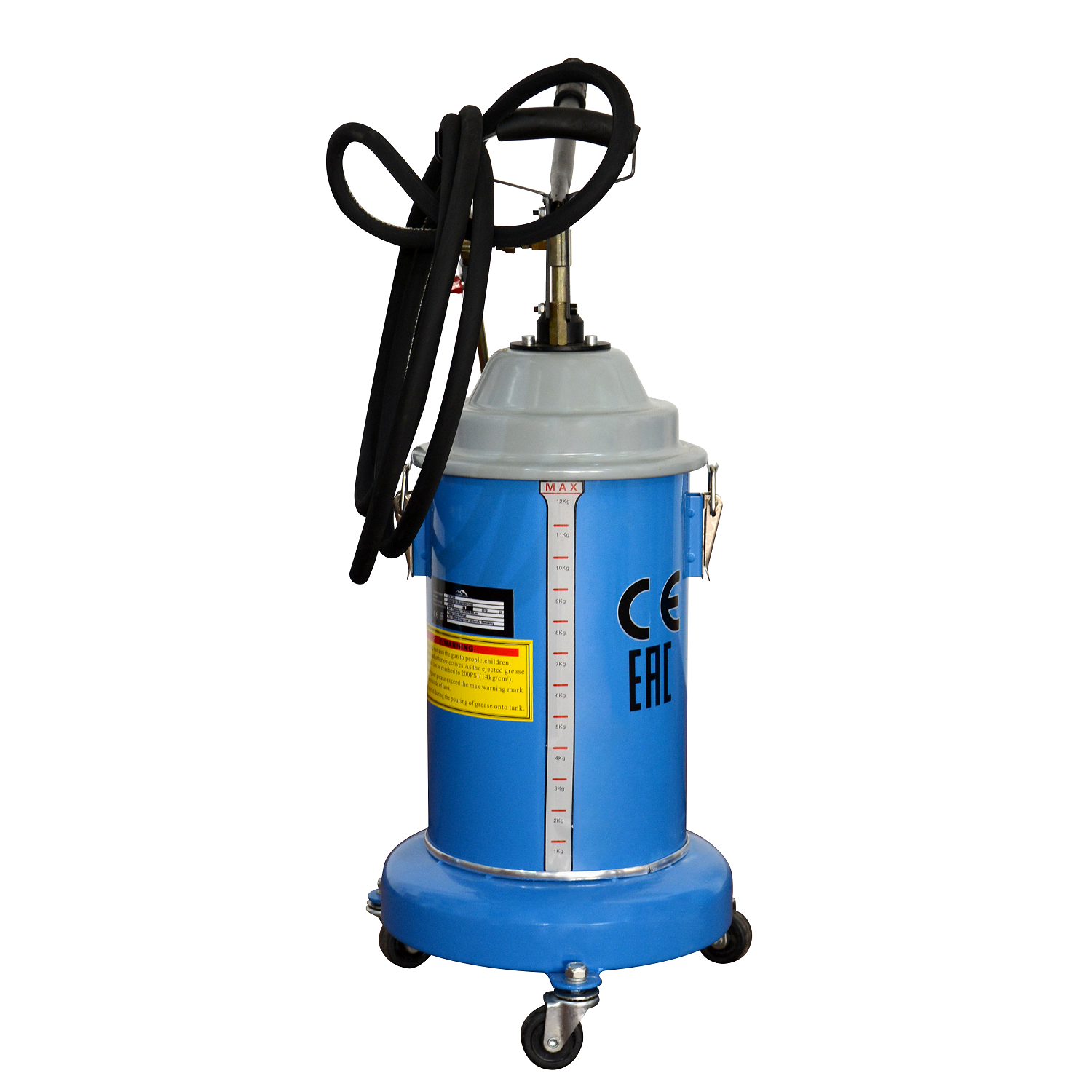 Ручной нагнетатель густых смазок TROMMELBERG UZM1208 вместимостью 13 кг