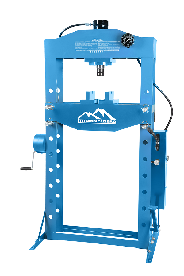 Пресс гидравлический напольный на 50 т TROMMELBERG SD200850 с лебёдкой