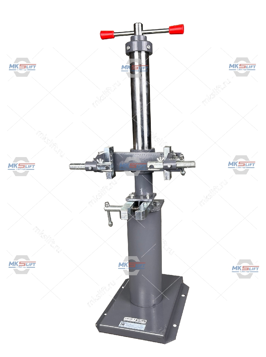 Пресс для демонтажа/монтажа (стяжки) пружин подвесок, механический, усилие 1000 кг KraftWell  арт. KRWSCH