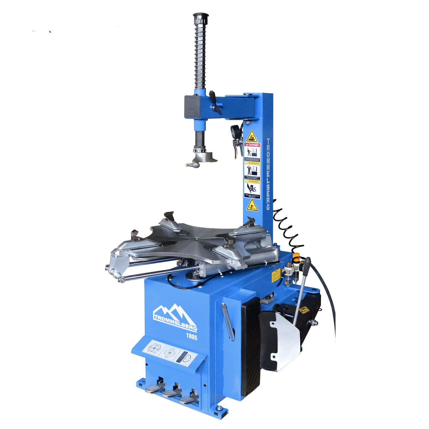 Полуавтомат шиномонтажный TROMMELBERG 1805B для дисков 11-20 дюймов (нар.) 3Ф.х380В
