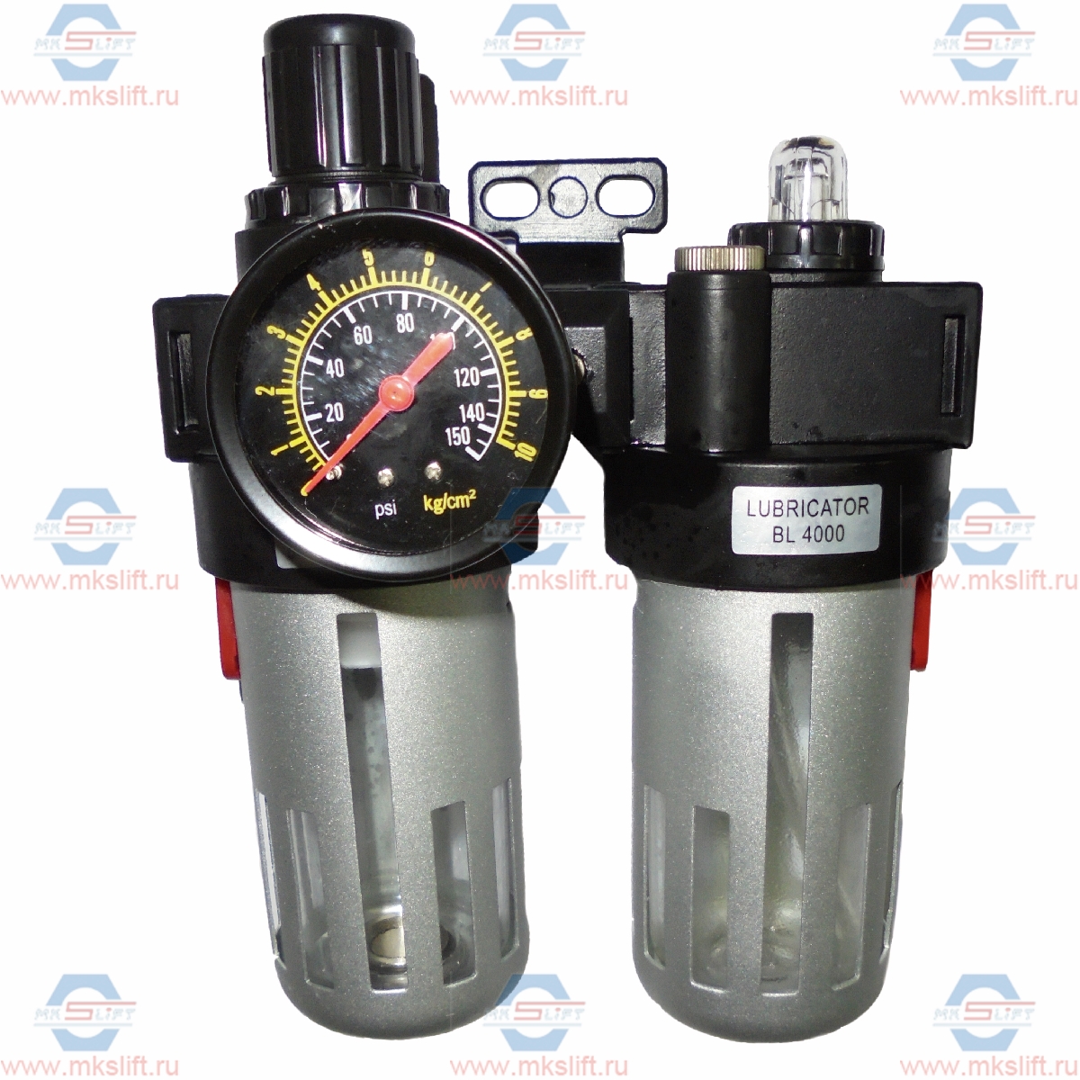 Фильтр-редуктор-лубрикатор, 3/8" KraftWell  арт. KRW1771.2A38