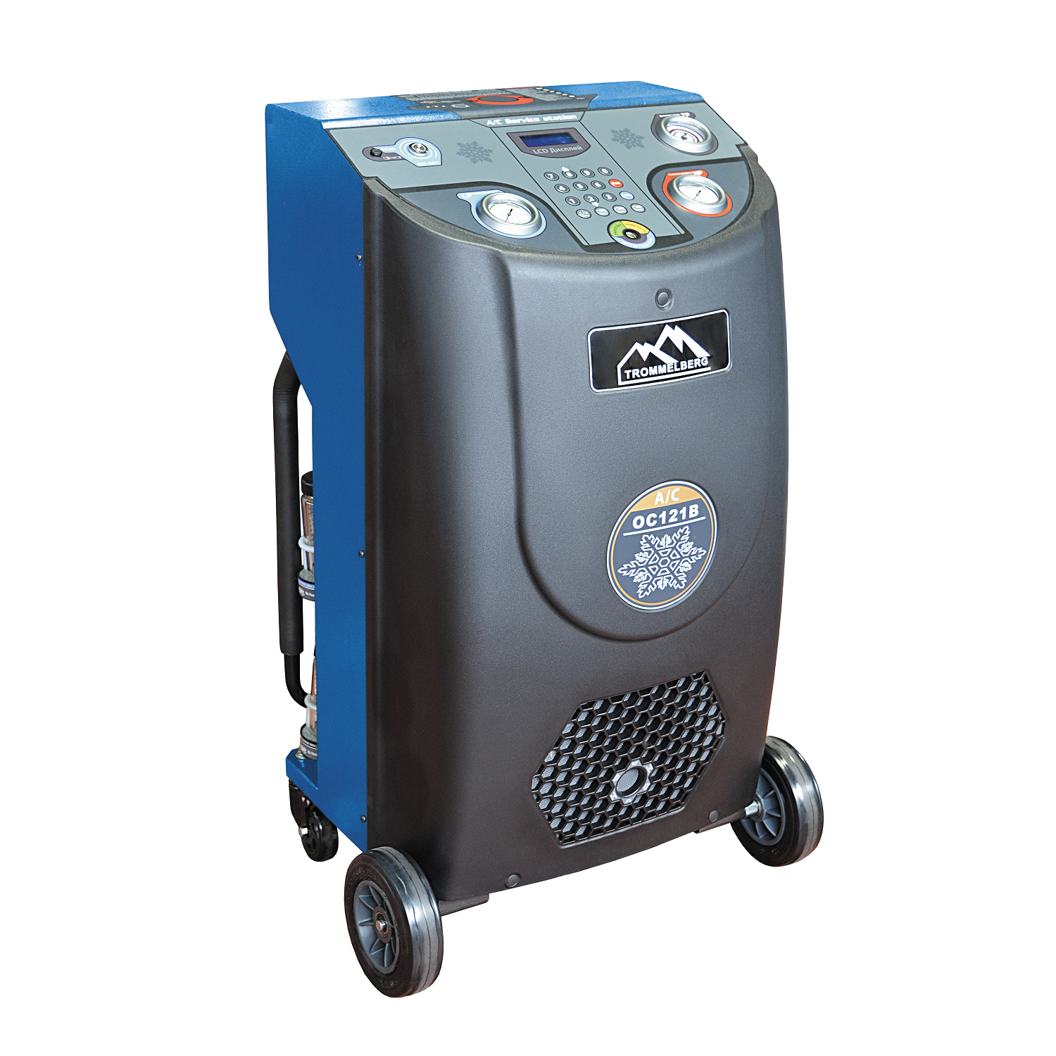 Установка для обслуживания автокондиционеров полуавтомат TROMMELBERG OC121B