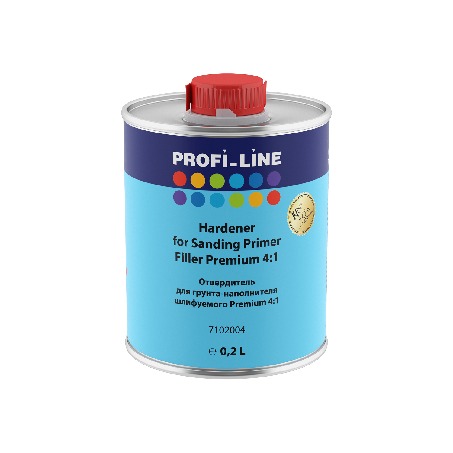 Отвердитель для наполнителей и грунтов-наполнителей PROFI_LINE 4:1 (0.2 л)