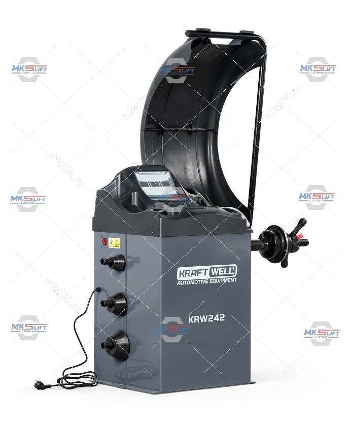 Балансировочный станок полуавтомат KraftWell  арт. KRW242